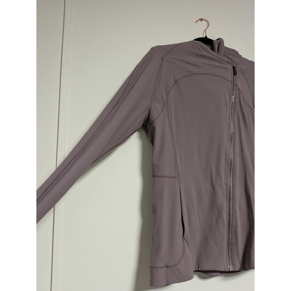 LULULEMON Women's 12 Every Journey Hoodie II Iced Iris FullAsymmetrical Zip Hood